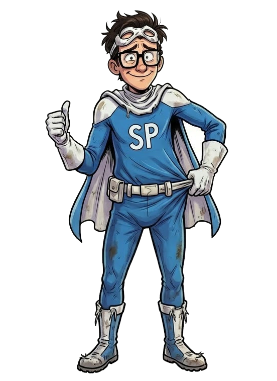 SuperPage Mascot